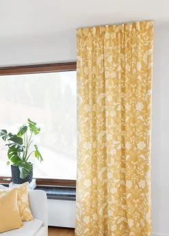 Kissenbezug X 2 - Onni (yellow) -Teppichgeschäft 0021 onni yellow curtain 01.jpg 49737.jpg