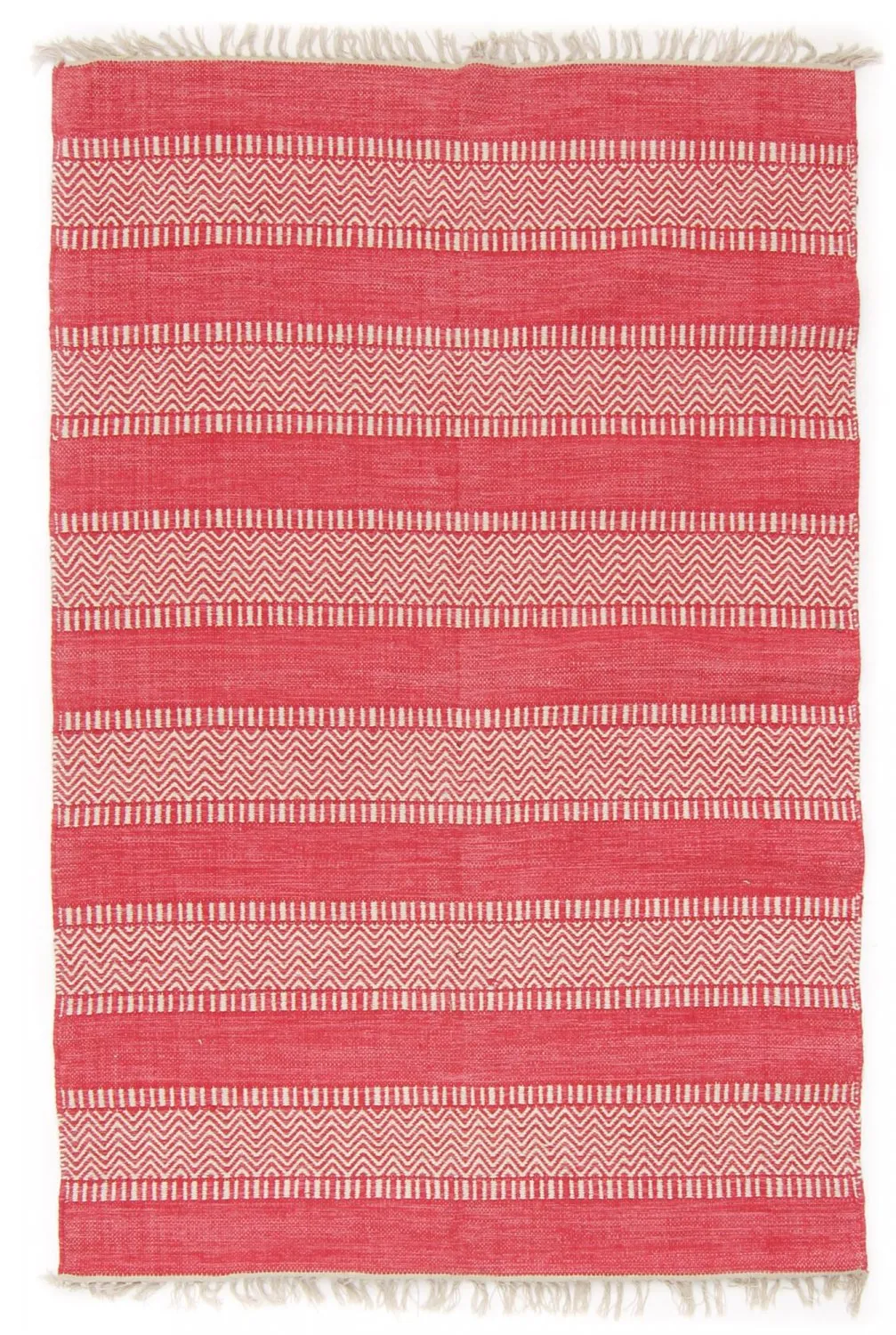 Flickenteppich Von Strehög Of Sweden - Havtorn (rot) 3 Flickenteppich Von Strehög Of Sweden - Havtorn (rot)