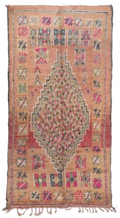 Kelim Marokkanische Berber Teppich Azilal 380 X 190 Cm