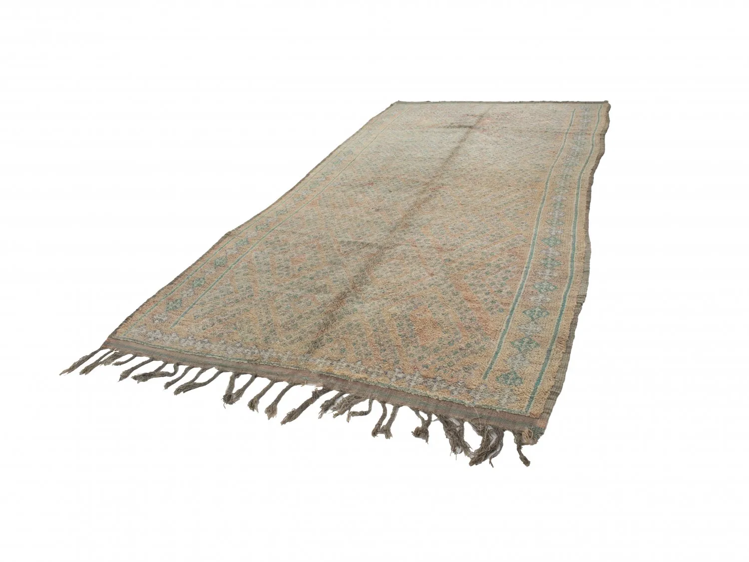 Kelim Marokkanische Berber Teppich Azilal Special Edition 380 X 190 Cm 4 Kelim Marokkanische Berber Teppich Azilal Special Edition 380 X 190 Cm – Bild 2