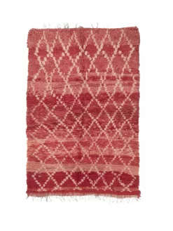 Kelim Marokkanische Berber Teppich Azilal 190 X 130 Cm