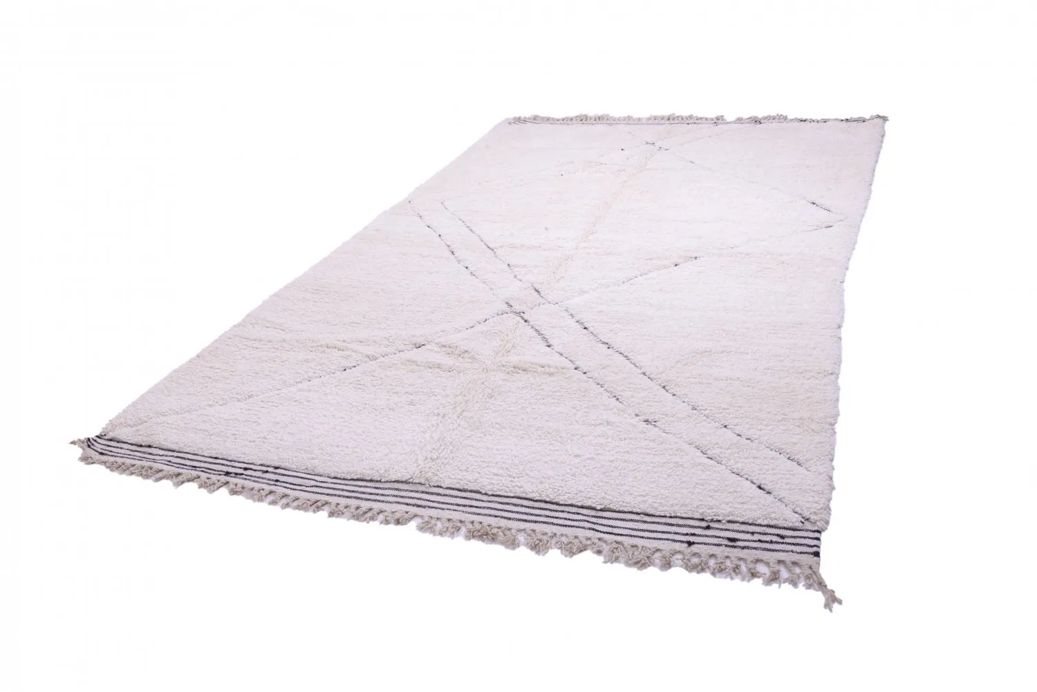 Kelim Marokkanische Berber Teppich Beni Ouarain 320 X 205 Cm 4 Kelim Marokkanische Berber Teppich Beni Ouarain 320 X 205 Cm – Bild 2