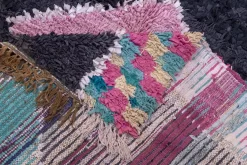 Marokkanischer Berber Teppich Boucherouite 205 X 145 Cm -Teppichgeschäft 130f.jpg