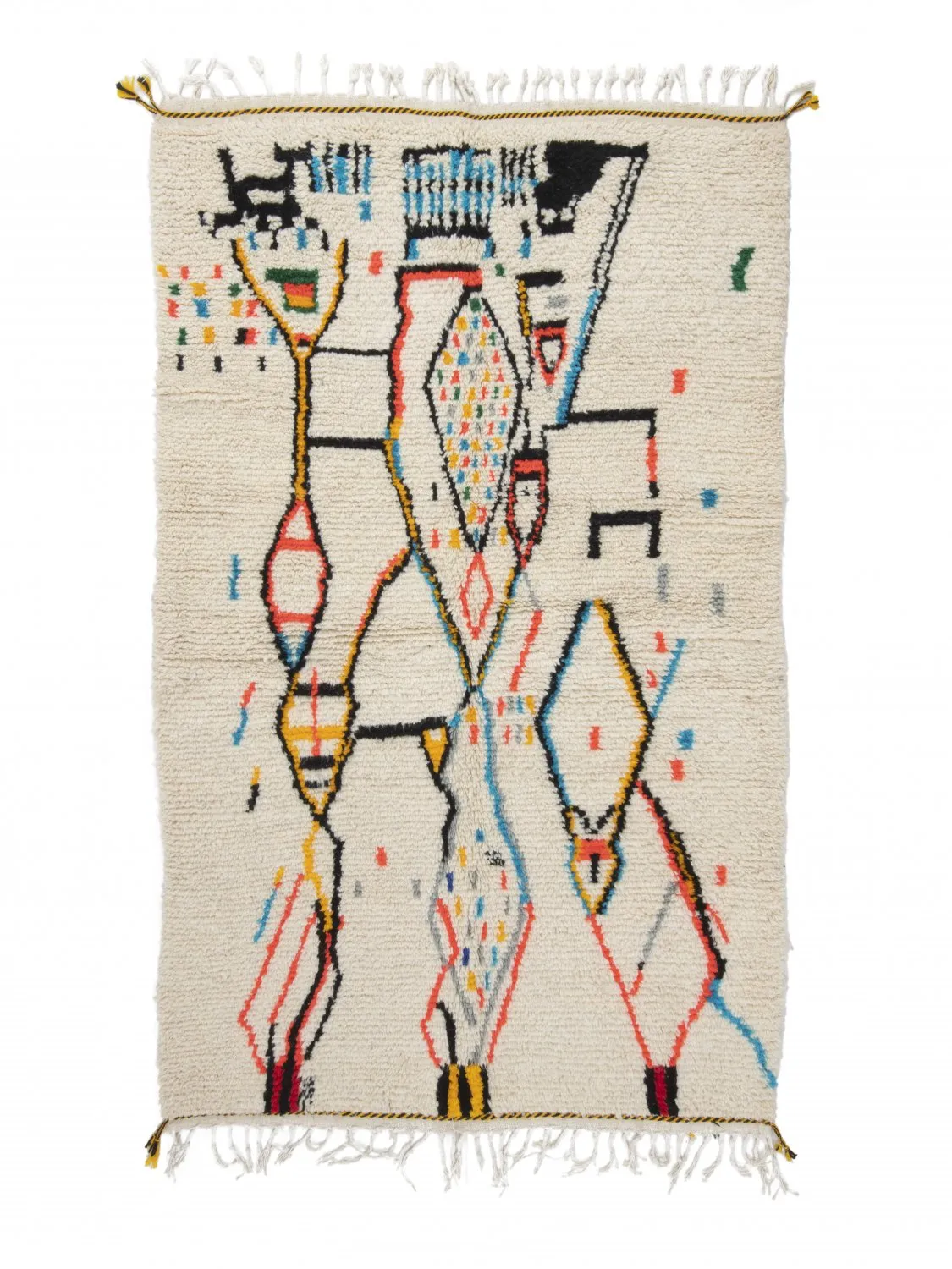 Kelim Marokkanische Berber Teppich Azilal 240 X 150 Cm 3 Kelim Marokkanische Berber Teppich Azilal 240 X 150 Cm