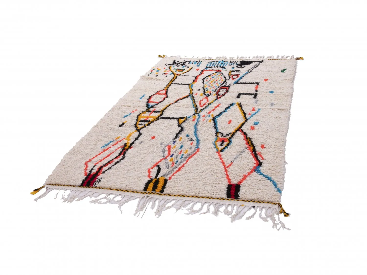 Kelim Marokkanische Berber Teppich Azilal 240 X 150 Cm 7 Kelim Marokkanische Berber Teppich Azilal 240 X 150 Cm – Bild 5