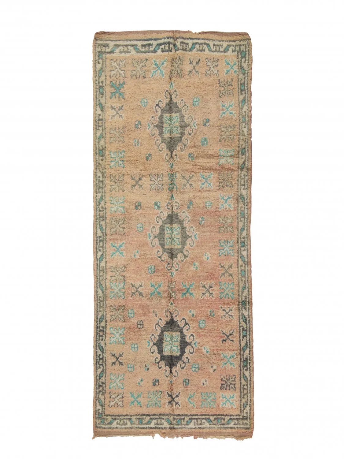 Kelim Marokkanische Berber Teppich Azilal 280 X 110 Cm