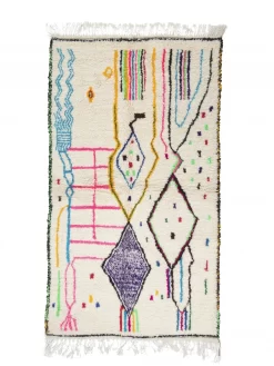 Kelim Marokkanische Berber Teppich Azilal 250 X 140 Cm