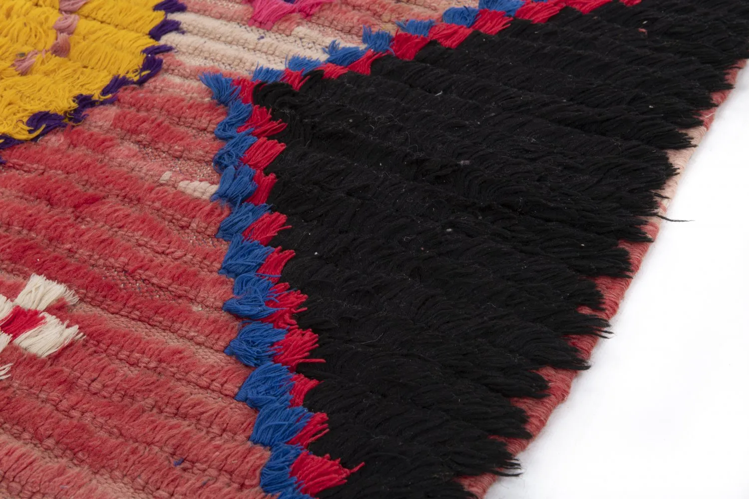 Kelim Marokkanische Berber Teppich Azilal 220 X 110 Cm 4 Kelim Marokkanische Berber Teppich Azilal 220 X 110 Cm – Bild 2