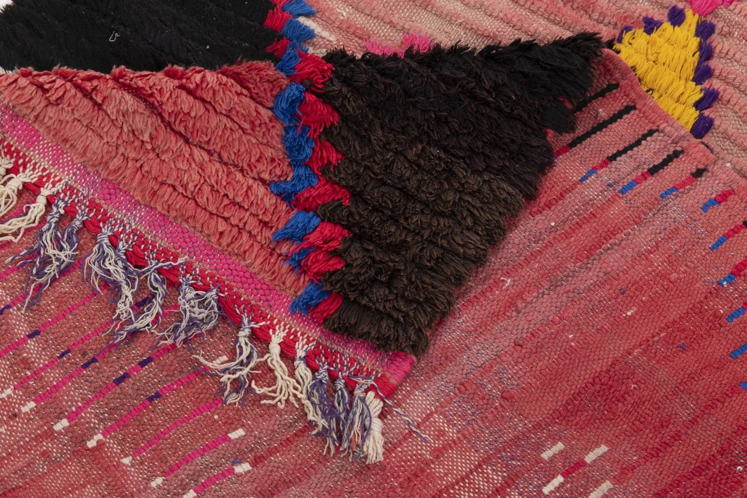 Kelim Marokkanische Berber Teppich Azilal 220 X 110 Cm 6 Kelim Marokkanische Berber Teppich Azilal 220 X 110 Cm – Bild 4