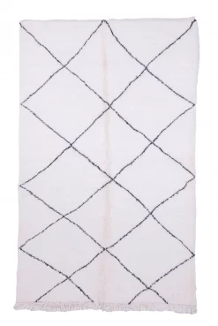 Kelim Marokkanische Berber Teppich Beni Ouarain 245 X 150 Cm