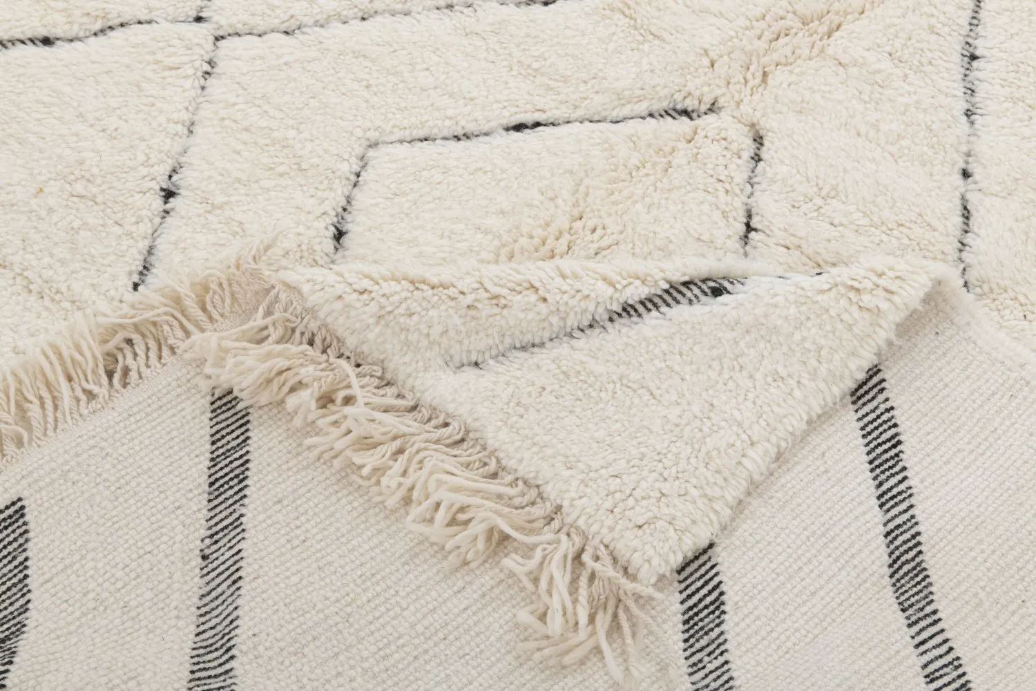 Kelim Marokkanische Berber Teppich Beni Ouarain 290 X 200 Cm 6 Kelim Marokkanische Berber Teppich Beni Ouarain 290 X 200 Cm – Bild 4