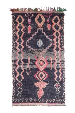 Marokkanische Berber Teppich Boucherouite 280 X 155 Cm