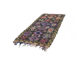 Marokkanischer Berber Teppich Boucherouite 250 X 110 Cm -Teppichgeschäft 24f 3115.jpg