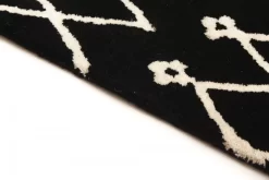 Wollteppich - Paleros (schwarz/weiß) -Teppichgeschäft 25082017 img 3285.jpg