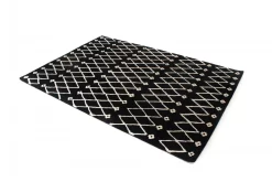 Wollteppich - Paleros (schwarz/weiß) -Teppichgeschäft 25082017 img 3286.jpg