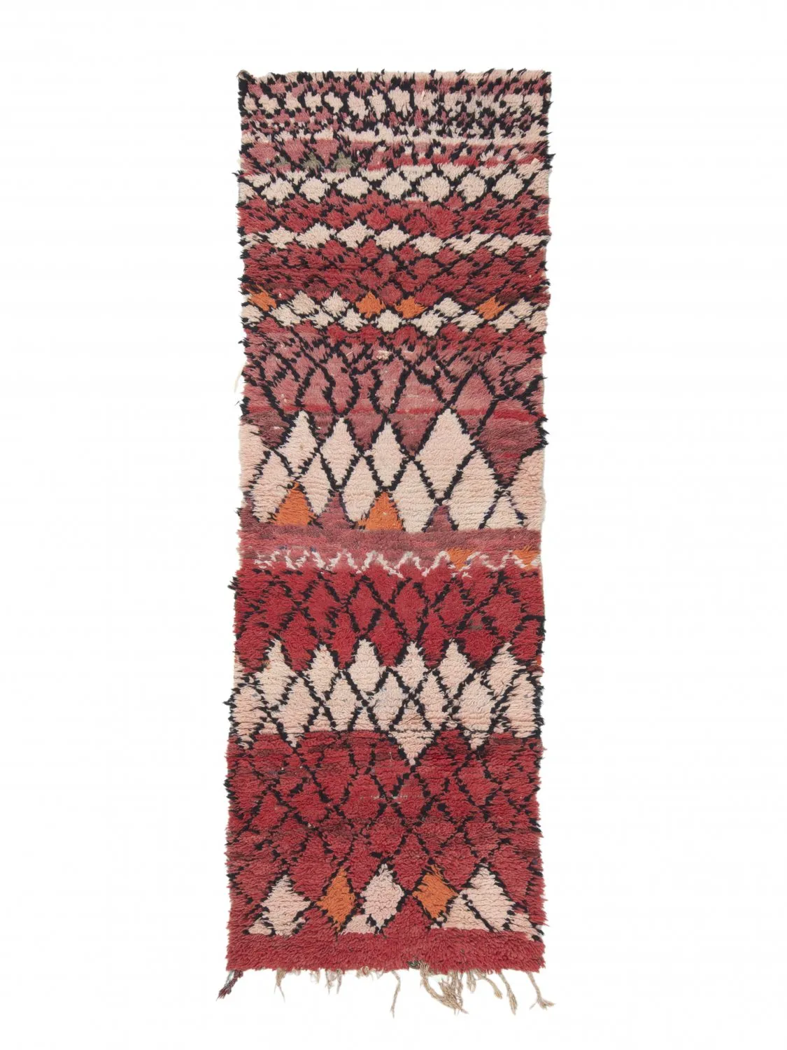 Kelim Marokkanische Berber Teppich Azilal 260 X 90 Cm