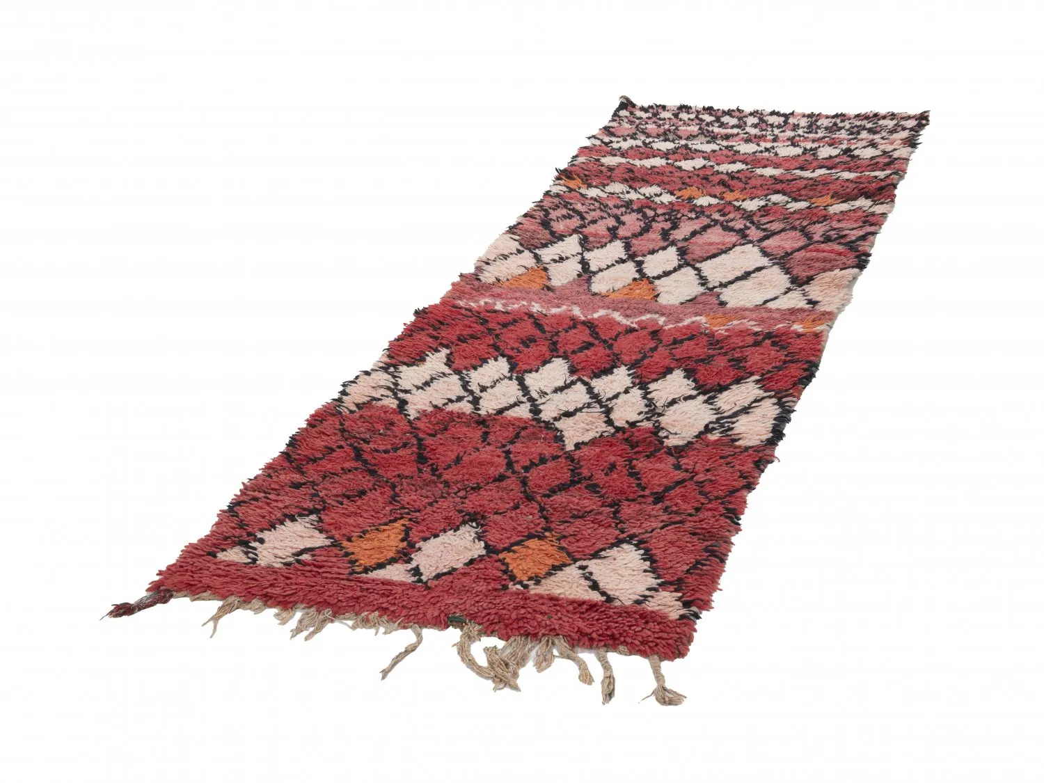 Kelim Marokkanische Berber Teppich Azilal 260 X 90 Cm 7 Kelim Marokkanische Berber Teppich Azilal 260 X 90 Cm – Bild 5