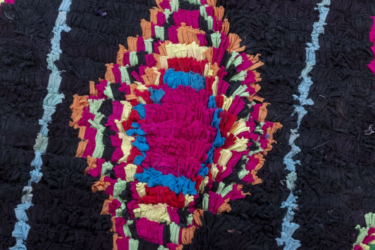 Marokkanischer Berber Teppich Boucherouite 335 X 165 Cm 6 Marokkanischer Berber Teppich Boucherouite 335 X 165 Cm – Bild 4