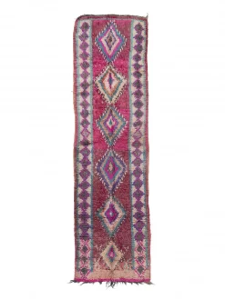 Kelim Marokkanische Berber Teppich Azilal 400 X 110 Cm