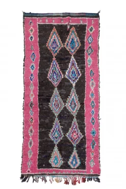 Marokkanischer Berber Teppich Boucherouite 320 X 150 Cm