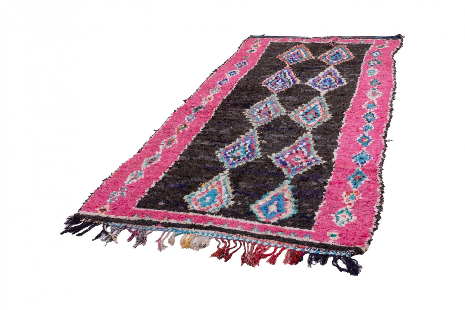 Marokkanischer Berber Teppich Boucherouite 320 X 150 Cm 4 Marokkanischer Berber Teppich Boucherouite 320 X 150 Cm – Bild 2