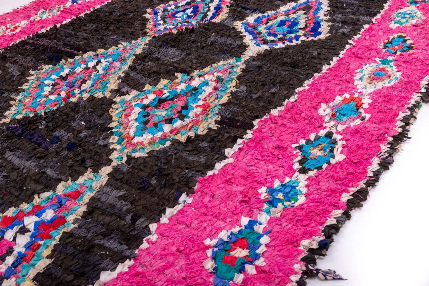 Marokkanischer Berber Teppich Boucherouite 320 X 150 Cm 5 Marokkanischer Berber Teppich Boucherouite 320 X 150 Cm – Bild 3