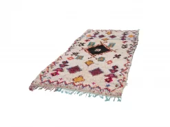 Marokkanischer Berber Teppich Boucherouite 260 X 140 Cm -Teppichgeschäft 46f 32448.jpg