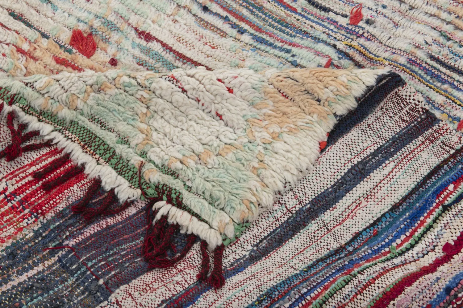 Kelim Marokkanische Berber Teppich Azilal 230 X 100 Cm 6 Kelim Marokkanische Berber Teppich Azilal 230 X 100 Cm – Bild 4