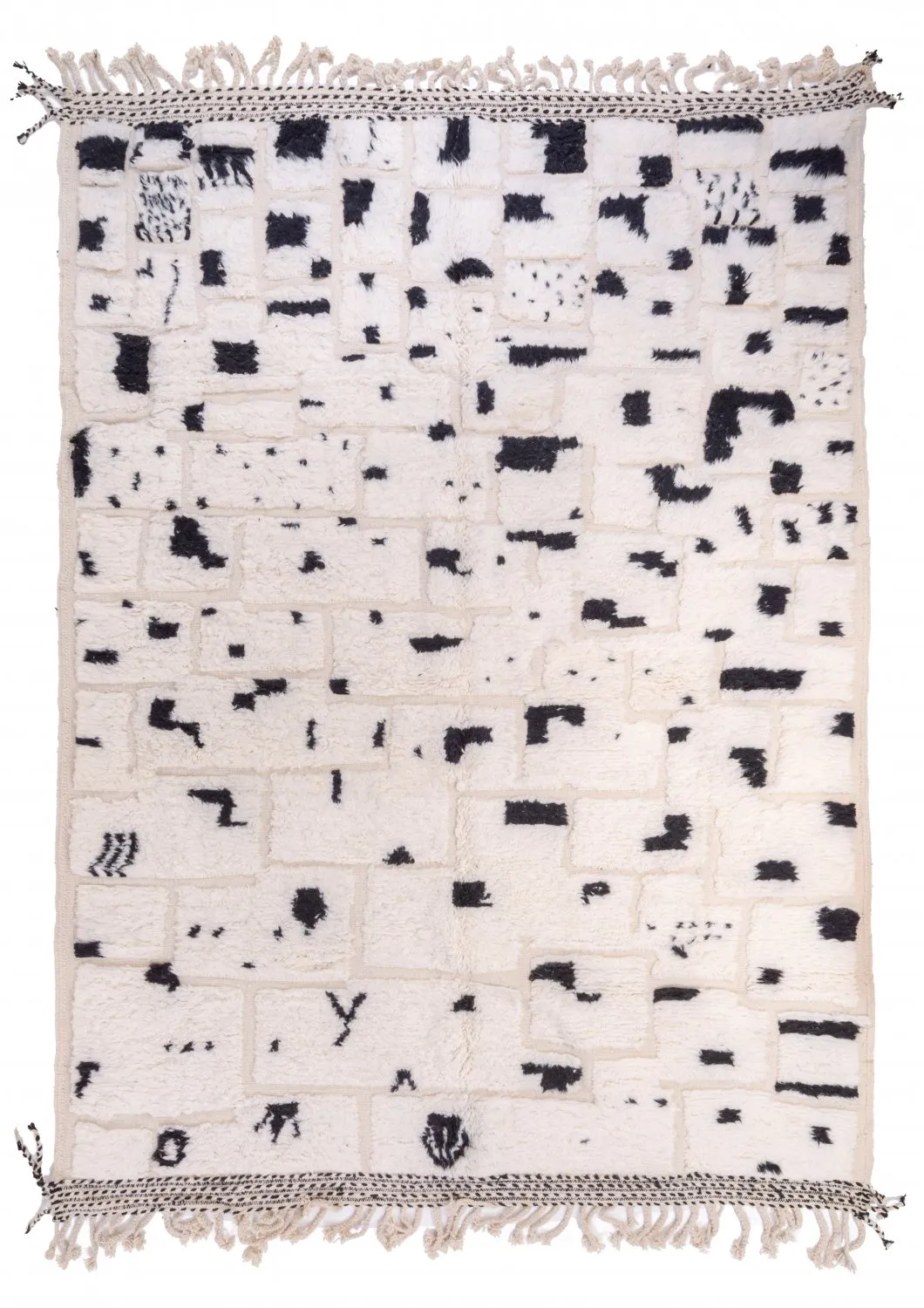 Kelim Marokkanische Berber Teppich Beni Ouarain Besondere 360 X 260 Cm