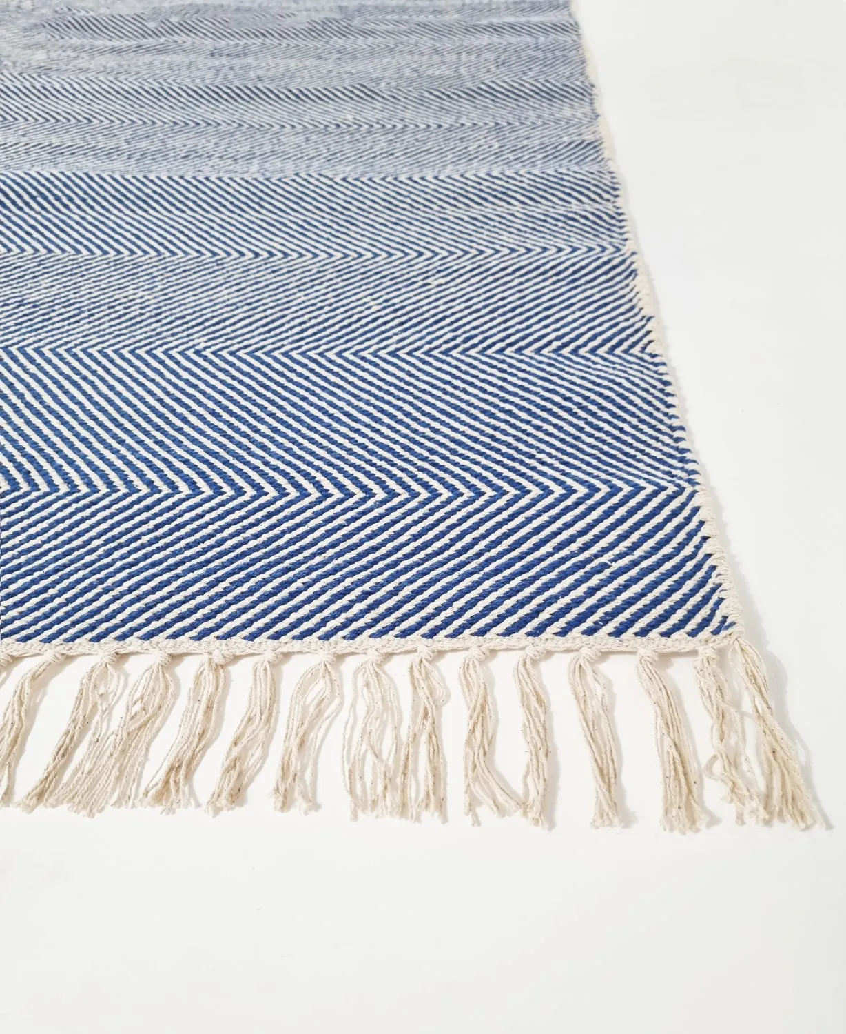 Flickenteppich - Barela (blau) 5 Flickenteppich - Barela (blau) – Bild 3