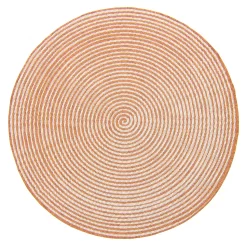 Rund Teppich - Ferragudo (orange)