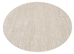 Runde Teppiche - Avafors Wool Bubble (beige) -Teppichgeschäft bubbleseedpearl 9846 round 2.jpg