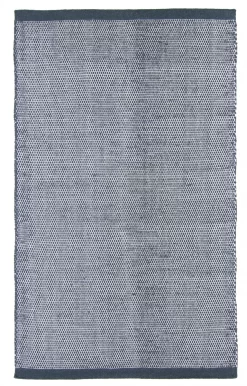 Wollteppich - Coastal (schwarz/weiß)