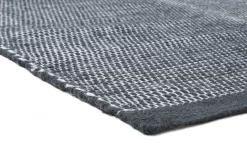 Wollteppich - Coastal (schwarz/weiß) -Teppichgeschäft coastal black.white wool ull wollteppich03rr.jpg