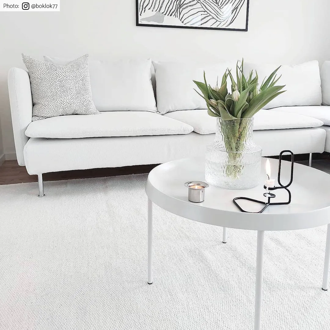 Wollteppich - Hamilton (weiß) 13 Wollteppich - Hamilton (weiß) – Bild 11