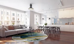 Rund Teppich - Alvaro (blau/weiß/gold) -Teppichgeschäft dt20555 101 200scra.png