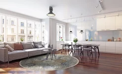 Rund Teppich - Bohemia (blau/multi) -Teppichgeschäft dt40217 101 150xyuvarlak anmaka.jpg