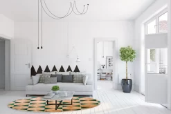 Rund Teppich - Calvi (beige/grön) -Teppichgeschäft extra10b.jpg