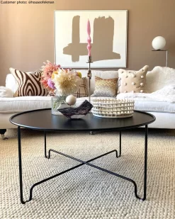 Runde Teppiche - Avafors Wool Bubble (beige) -Teppichgeschäft houseofekmanavaforsbeige 7663.jpg