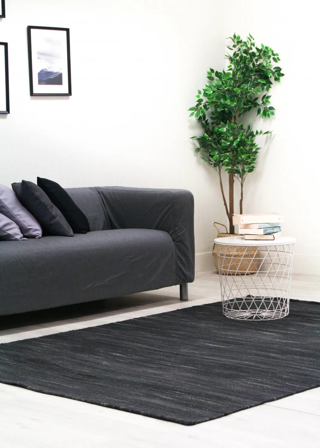 Wollteppich - St. Kilda (dunkelgrau) 7 Wollteppich - St. Kilda (dunkelgrau) – Bild 5