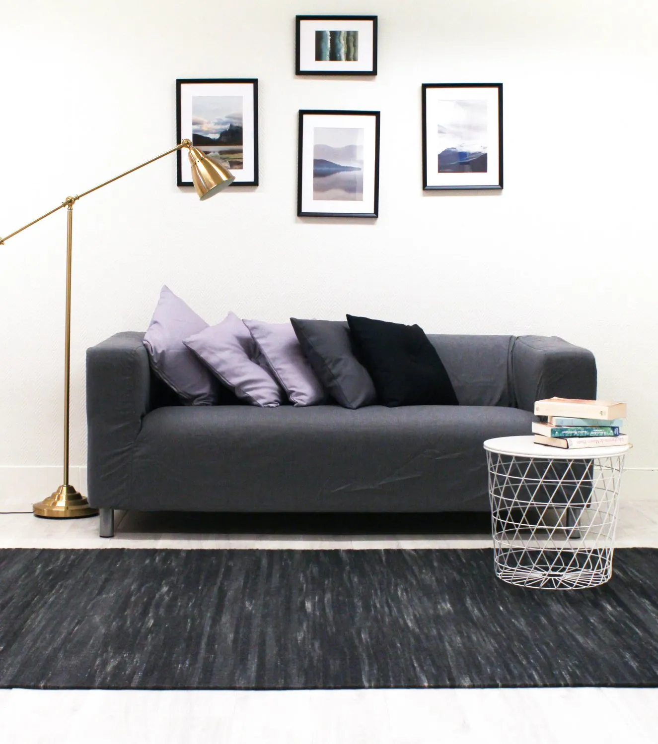 Wollteppich - St. Kilda (dunkelgrau) 6 Wollteppich - St. Kilda (dunkelgrau) – Bild 4