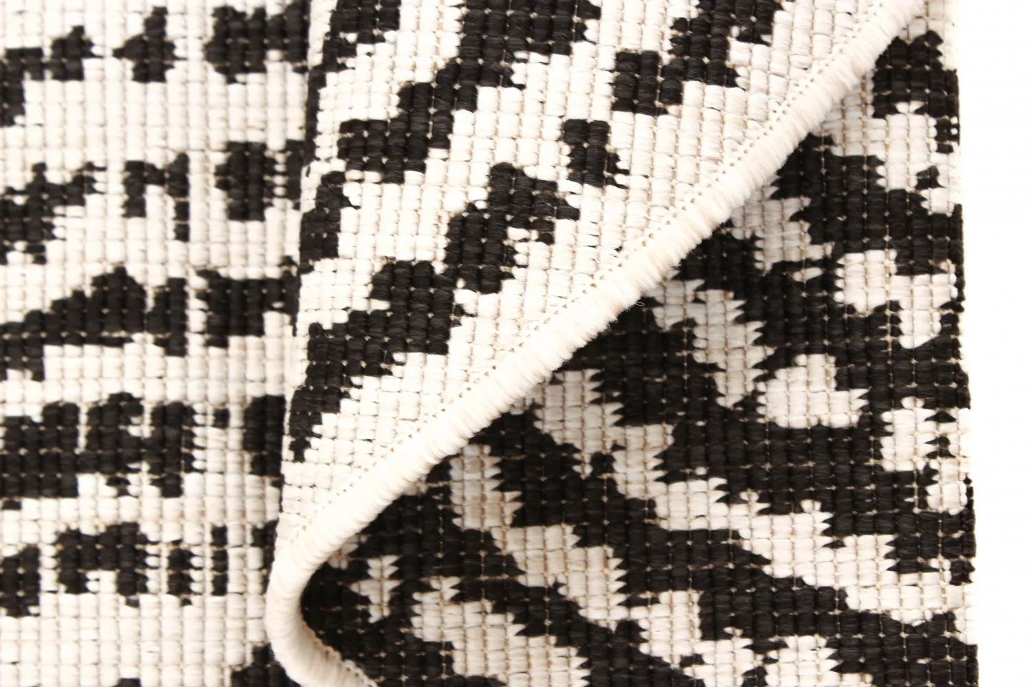 Rund Teppich - Brussels Swirl (schwarz) 7 Rund Teppich - Brussels Swirl (schwarz) – Bild 5