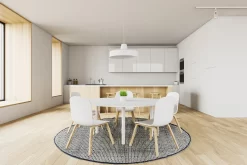 Runde Teppiche - Coastal (schwarz/weiß) -Teppichgeschäft interior coastal black white 1167995331.jpg