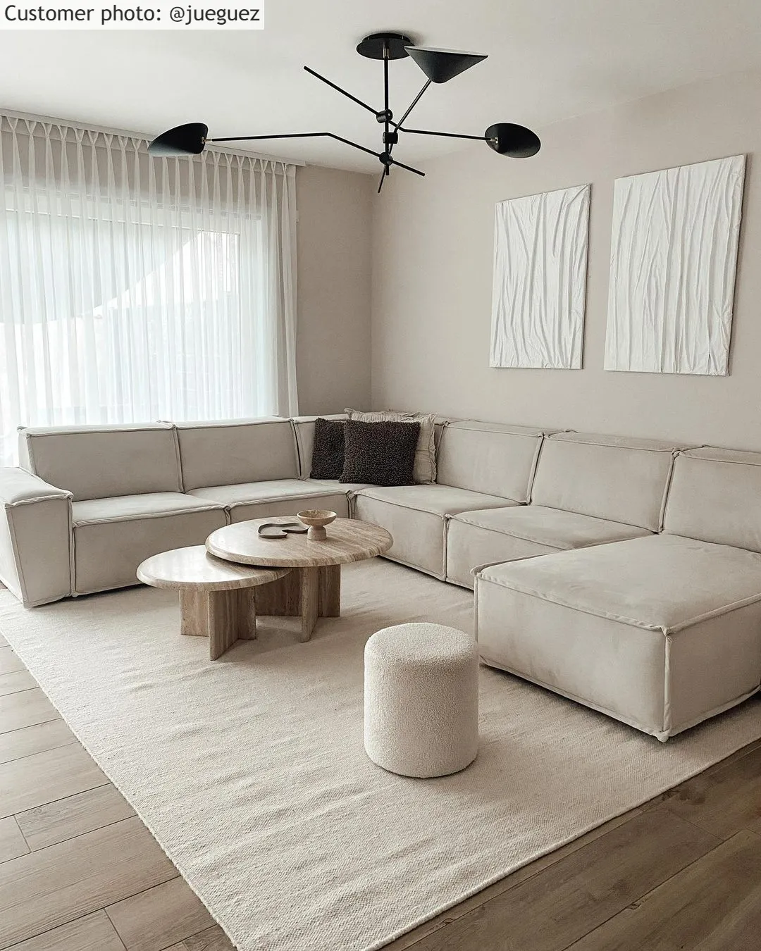 Wollteppich - Hamilton (weiß) 19 Wollteppich - Hamilton (weiß) – Bild 17