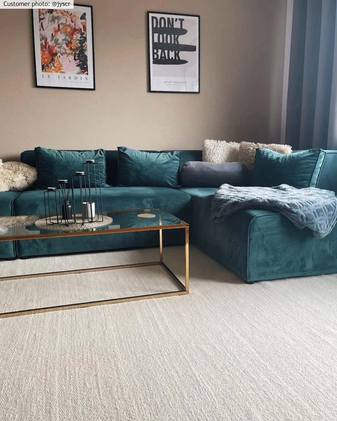 Wollteppich - Hamilton (weiß) 11 Wollteppich - Hamilton (weiß) – Bild 9