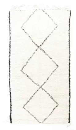 Kelim Marokkanische Berber Teppich Beni Ouarain 280 X 145 Cm