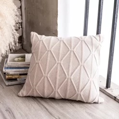 Kissenbezug - Decorative Macrame 45 X 45 Cm (offwhite)