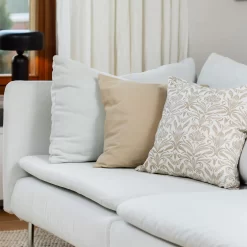 Kissenbezug X 2 - Viola (beige)