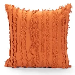 Kissenbezug - Boho Linen 45 X 45 Cm (orange)