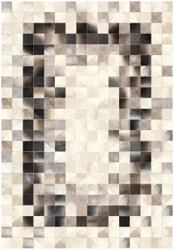 Wilton-Teppich - Livada (weiß/bunt)